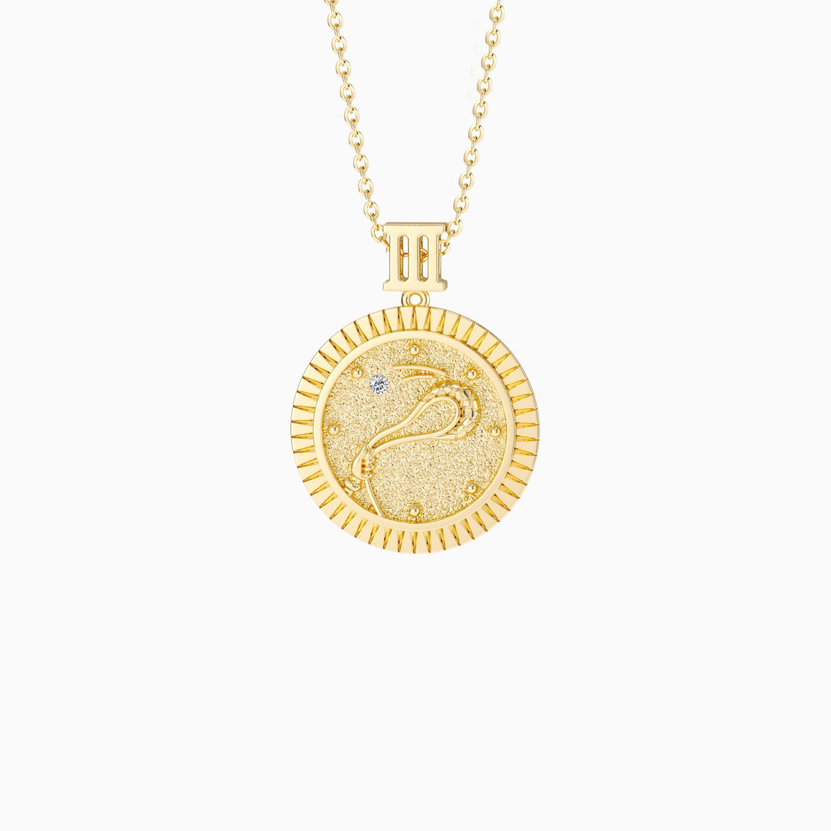 Promised Land Strength & Bravery Coin Medallion Necklace