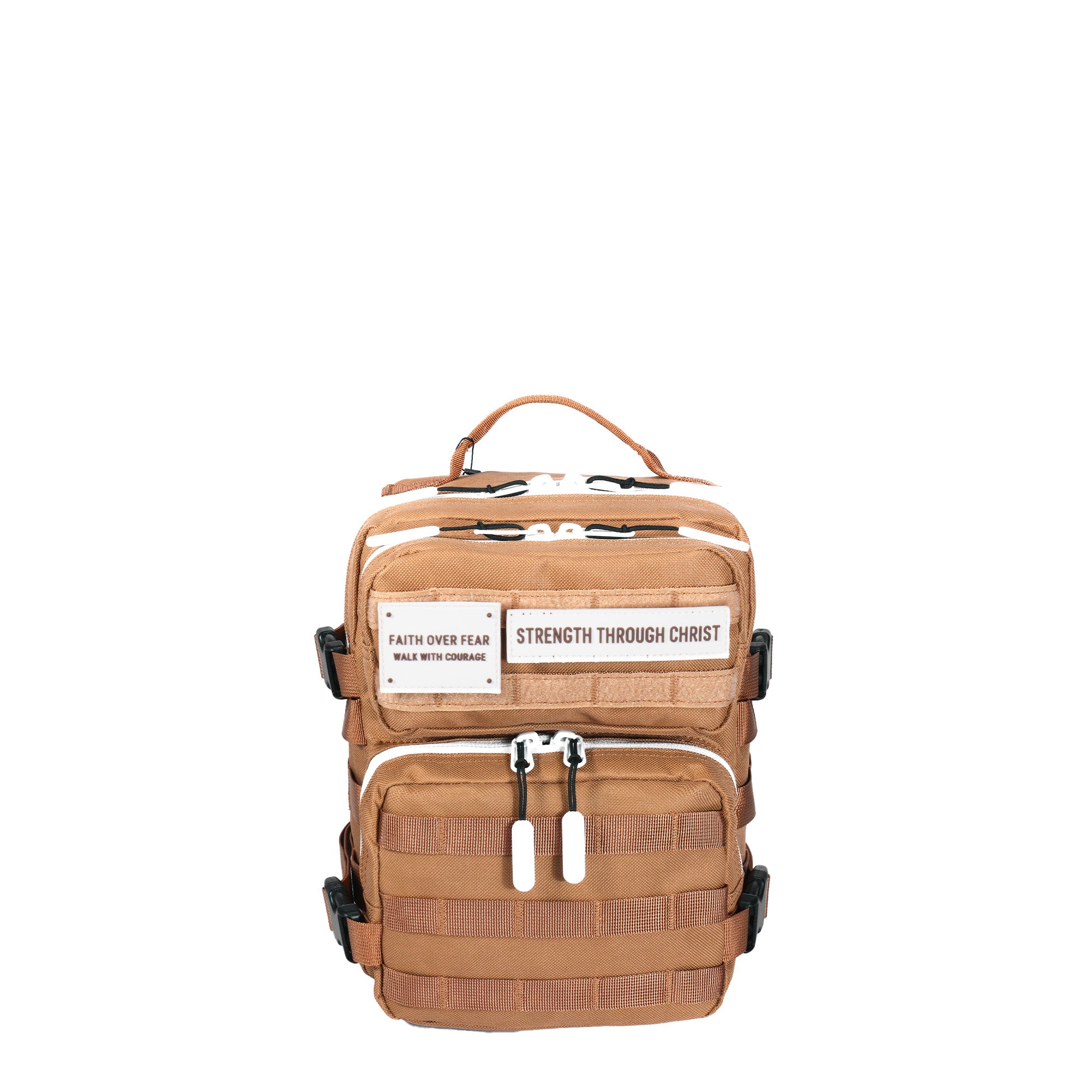 Faith-Inspired EDC Mini Backpack 9L - Cocoa