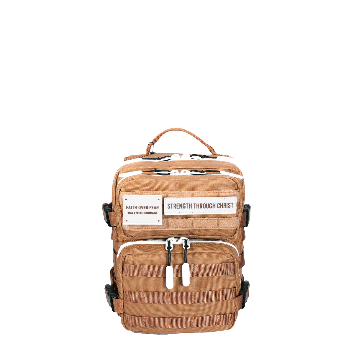 Faith-Inspired EDC Mini Backpack 9L - Cocoa