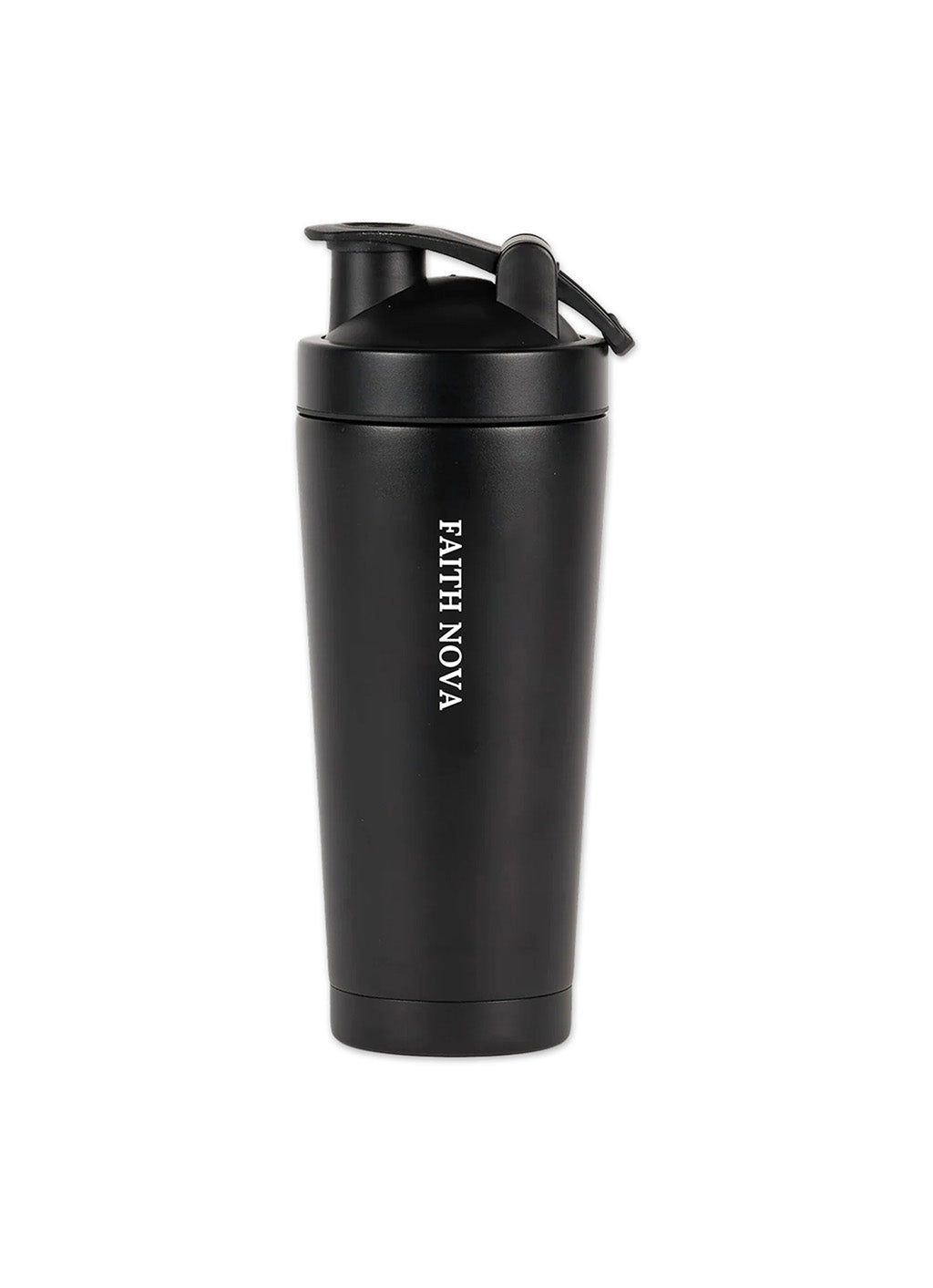 24oz Stainless Steel Faith Nova Alpha Black Shaker