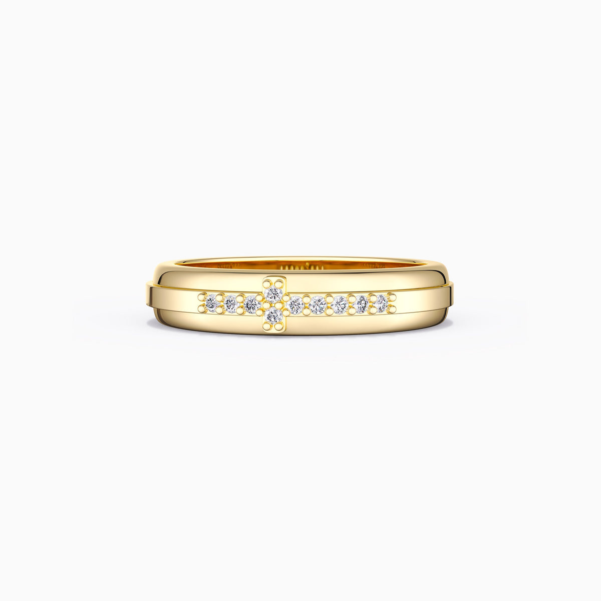 Cross Pray Bands Ring