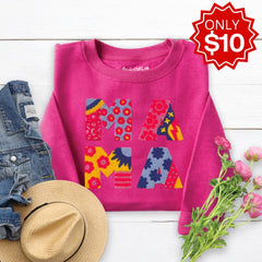 Mama Embellished Crewneck Sweatshirt