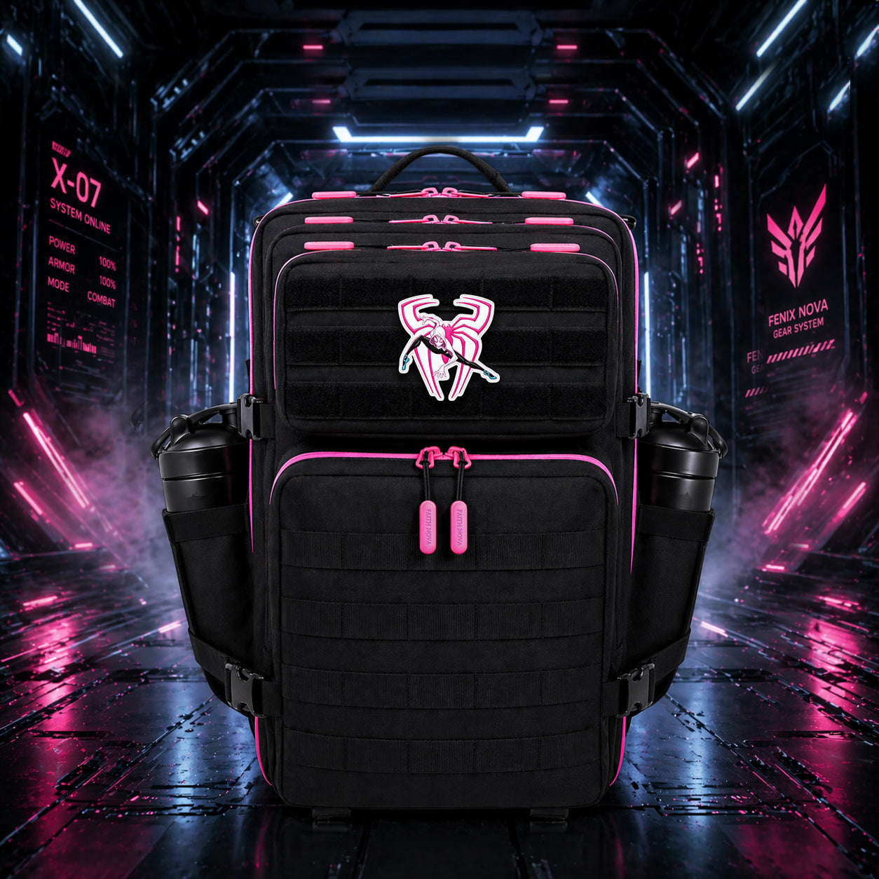 Hero Edition EDC Performance Backpack 45L /35L - Black Pink