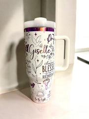 Christian Faith Jesus Tumbler With Handle 30oz