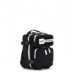9L Backpack Mini Alpha Black White Accents