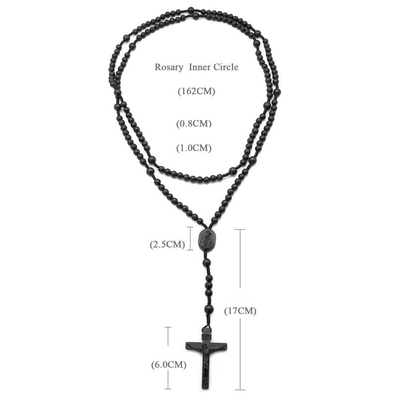 Olive Wood Beads Fifteen Decade Praying Rosary of the Blessed