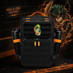 JOJO Patch EDC Performance Backpack 35L / 45L - Black Orange