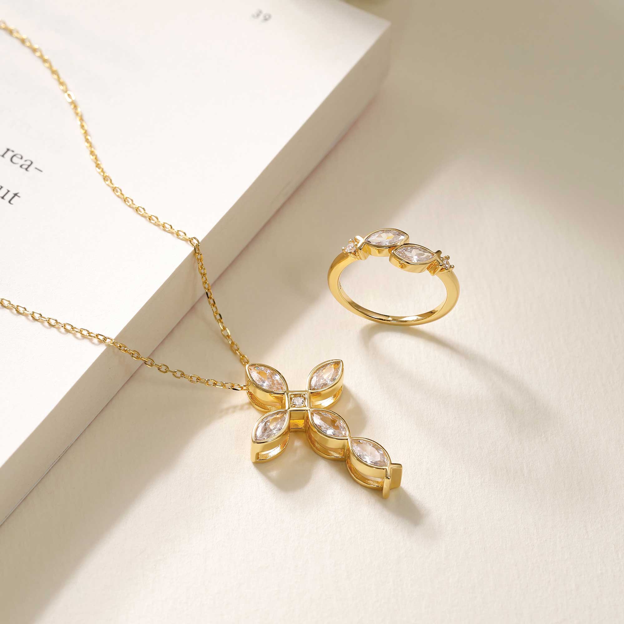 Personalized 'Together in Faith' Jesus Fish Toi Et Moi Promise Ring