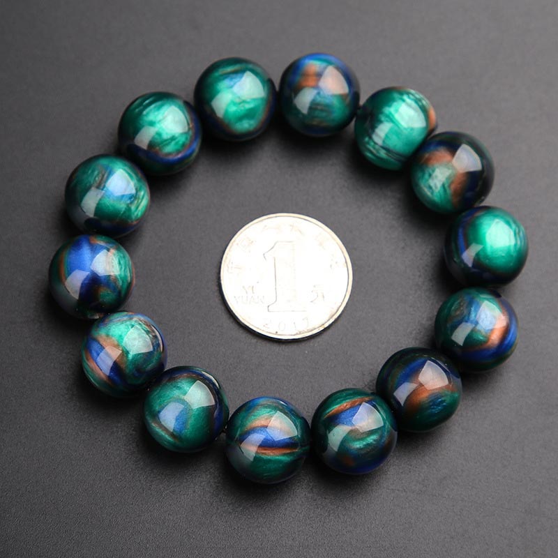 Faith Nova Colorful Sea Willow Mala Positive Bracelet Ring