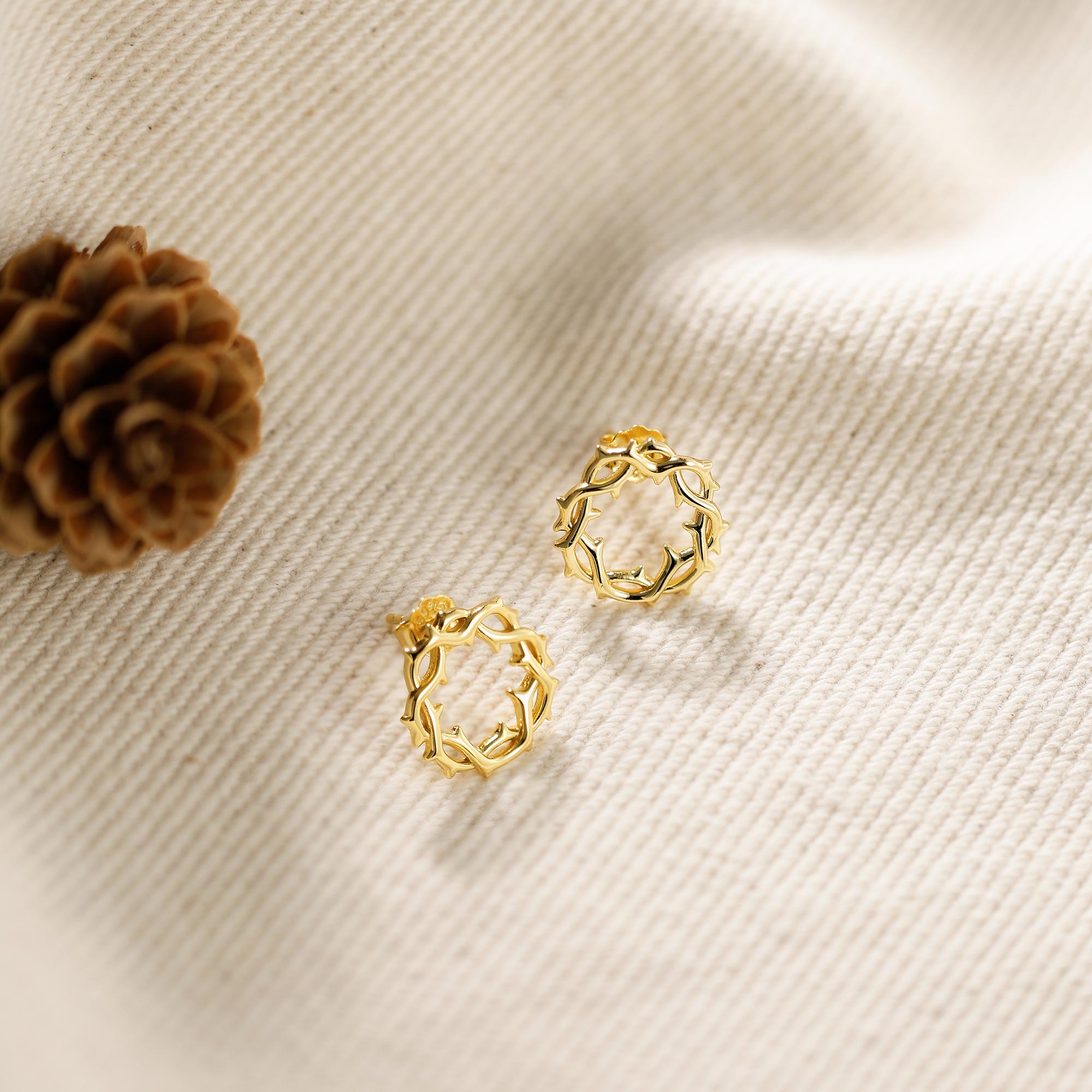 Crown of Thorns Earrings