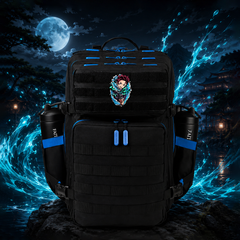DS Patch EDC Performance Backpack 35L / 45L - Black Blue