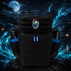 DS Patch EDC Performance Backpack 35L / 45L - Black Blue