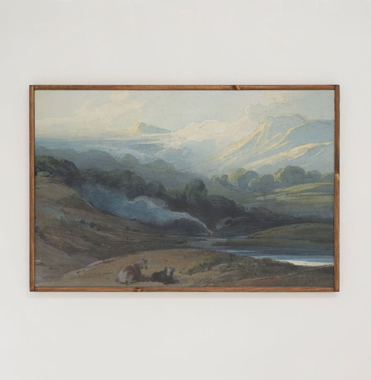 Overlook | Framed Wooden Art - Horizontal