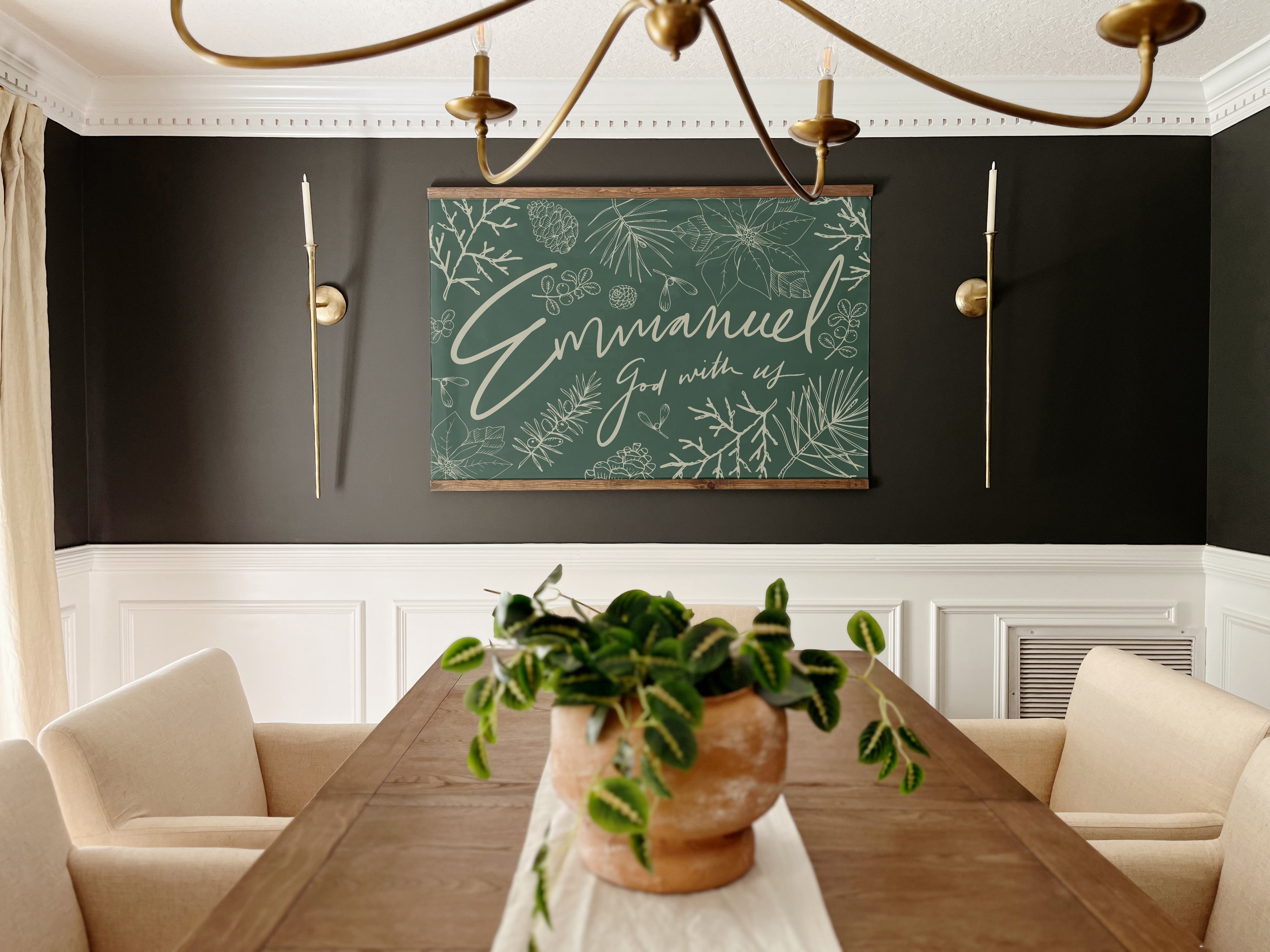 Emmanuel | Horizontal Tapestry