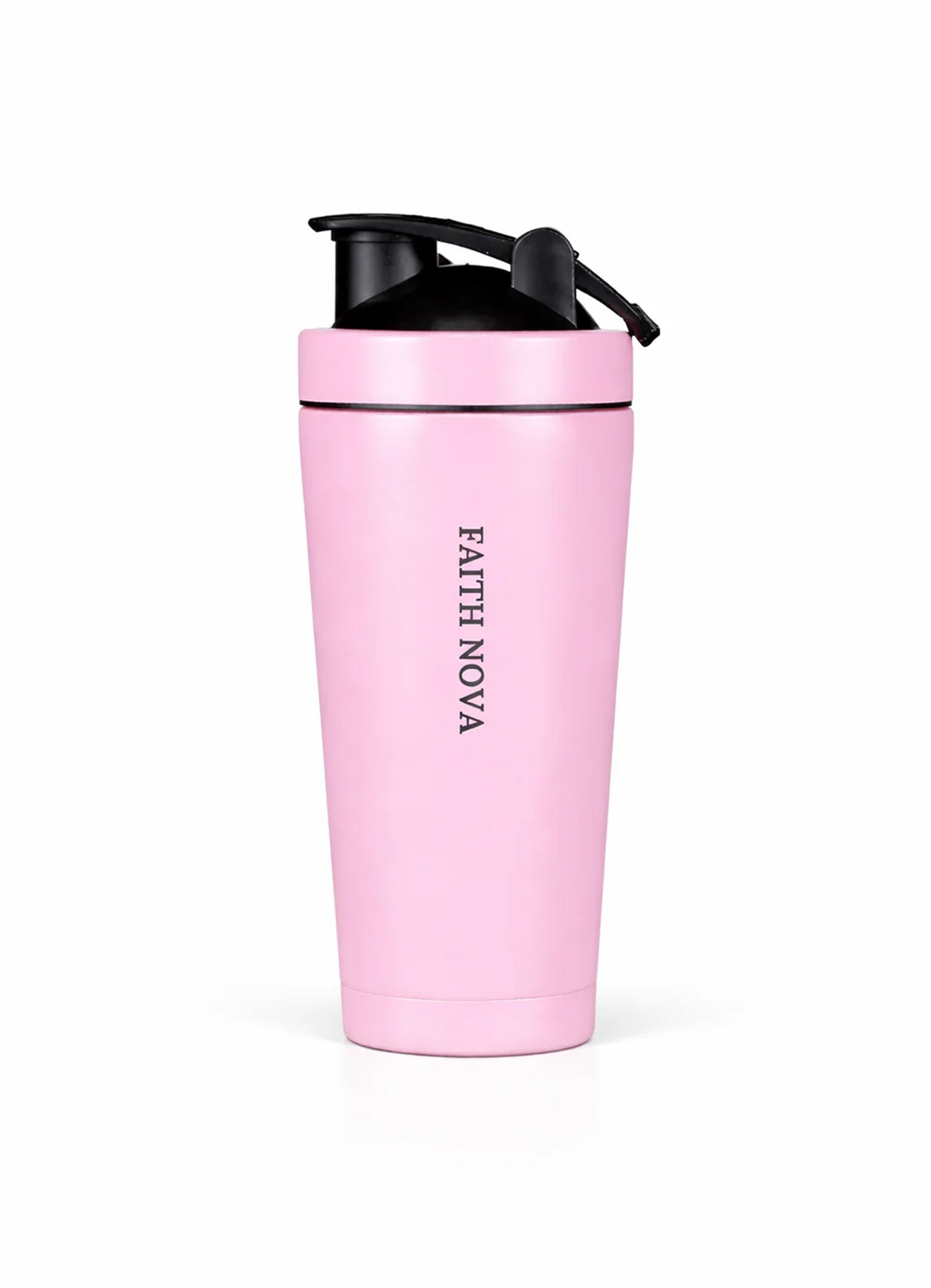 24oz Stainless Steel Faith Nova Neon Pink Shaker