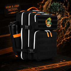 JOJO Patch EDC Performance Backpack 35L / 45L - Black Orange