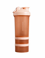 16oz Faith Nova All In One Shaker Bottle With Storage Compartments - Orange