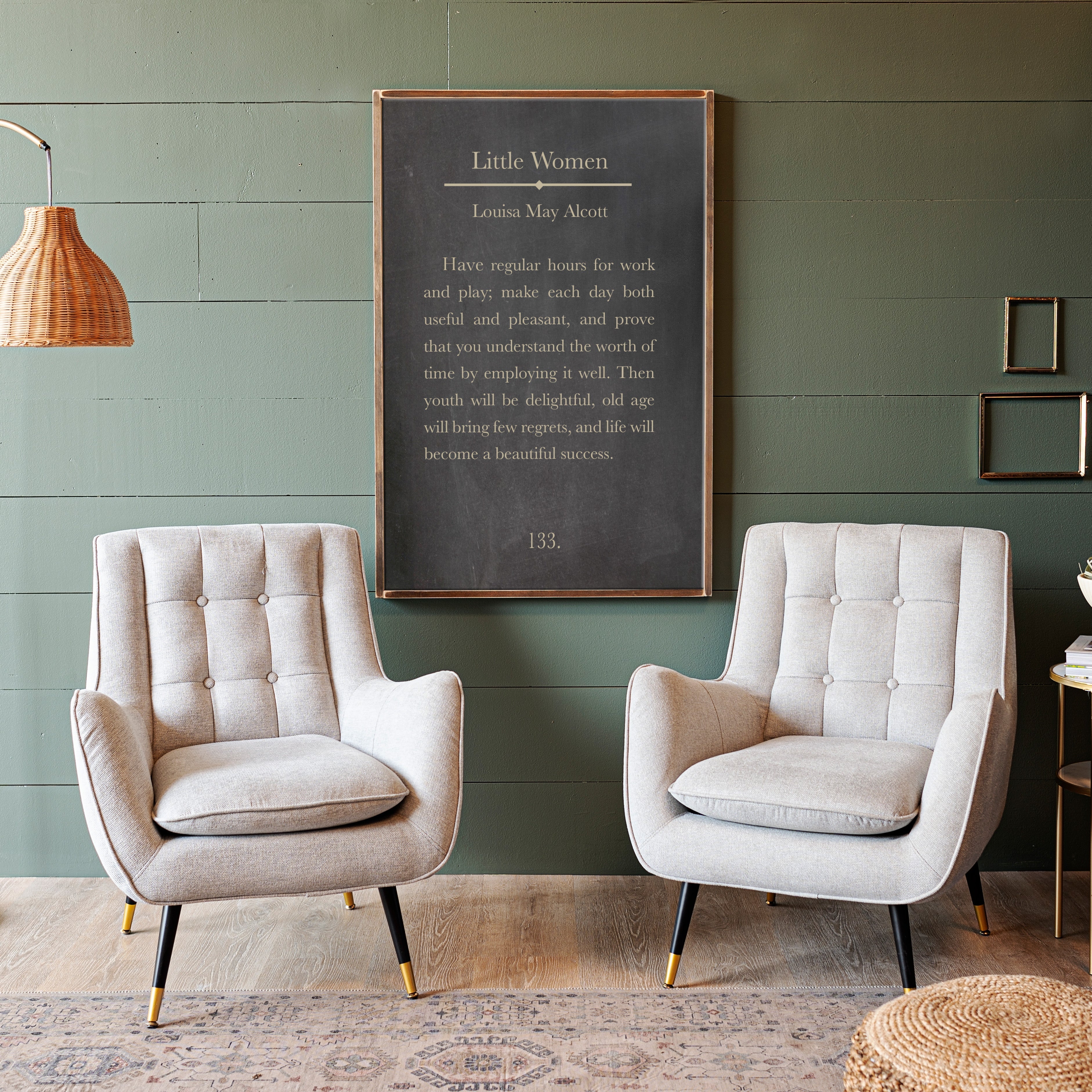 Little Women | Framed Wooden Art