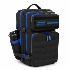 Fantastic Patch EDC Performance Backpack 35L / 45L - Black Blue