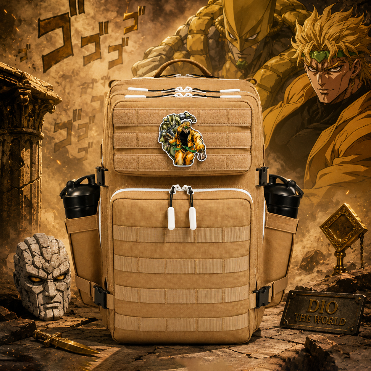 JOJO Anime EDC Performance Backpack 45L - Toffee