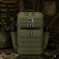 AOT Anime Patch EDC Performance Backpack 35L / 45L - Green