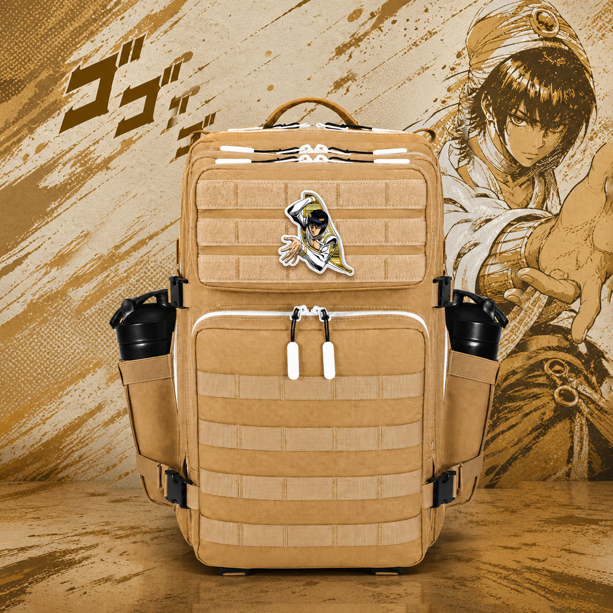 JOJO Anime EDC Performance Backpack 45L - Toffee