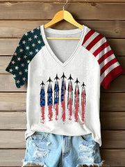 Women's Midnight Hammer  Print Casual T-Shirt