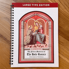 POCKET-SIZE Rosary Meditation Book