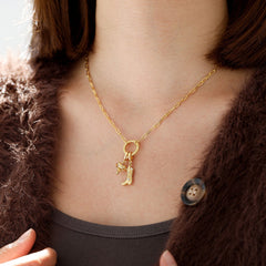 Mushroom Charm Pendant