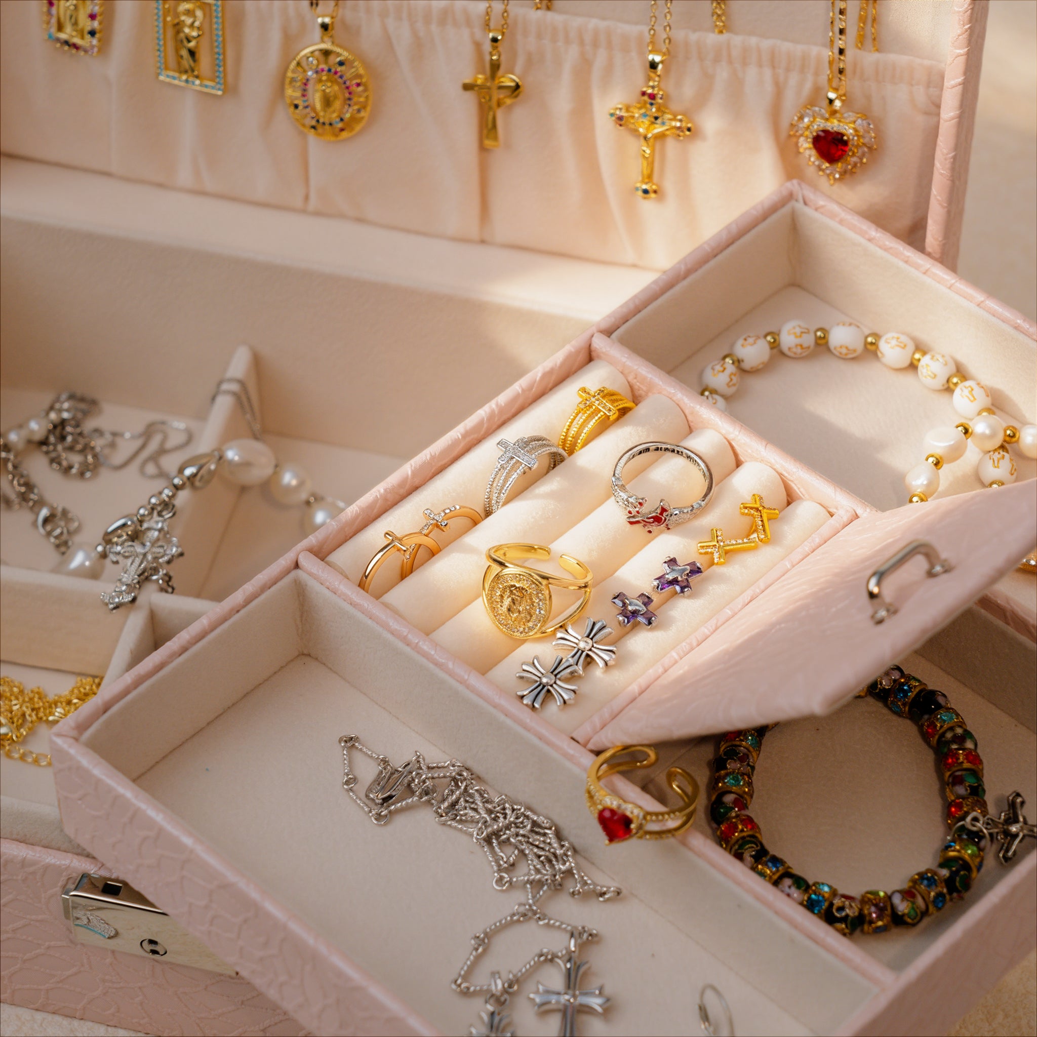 Best Seller🔥2025 Holiday Christian Jewelry Gift Box (Includes 30 jewelry pieces – Only $6.6 per piece!)