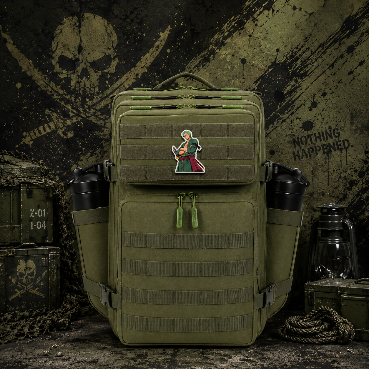 OP Anime Velcro Patch for Backpack