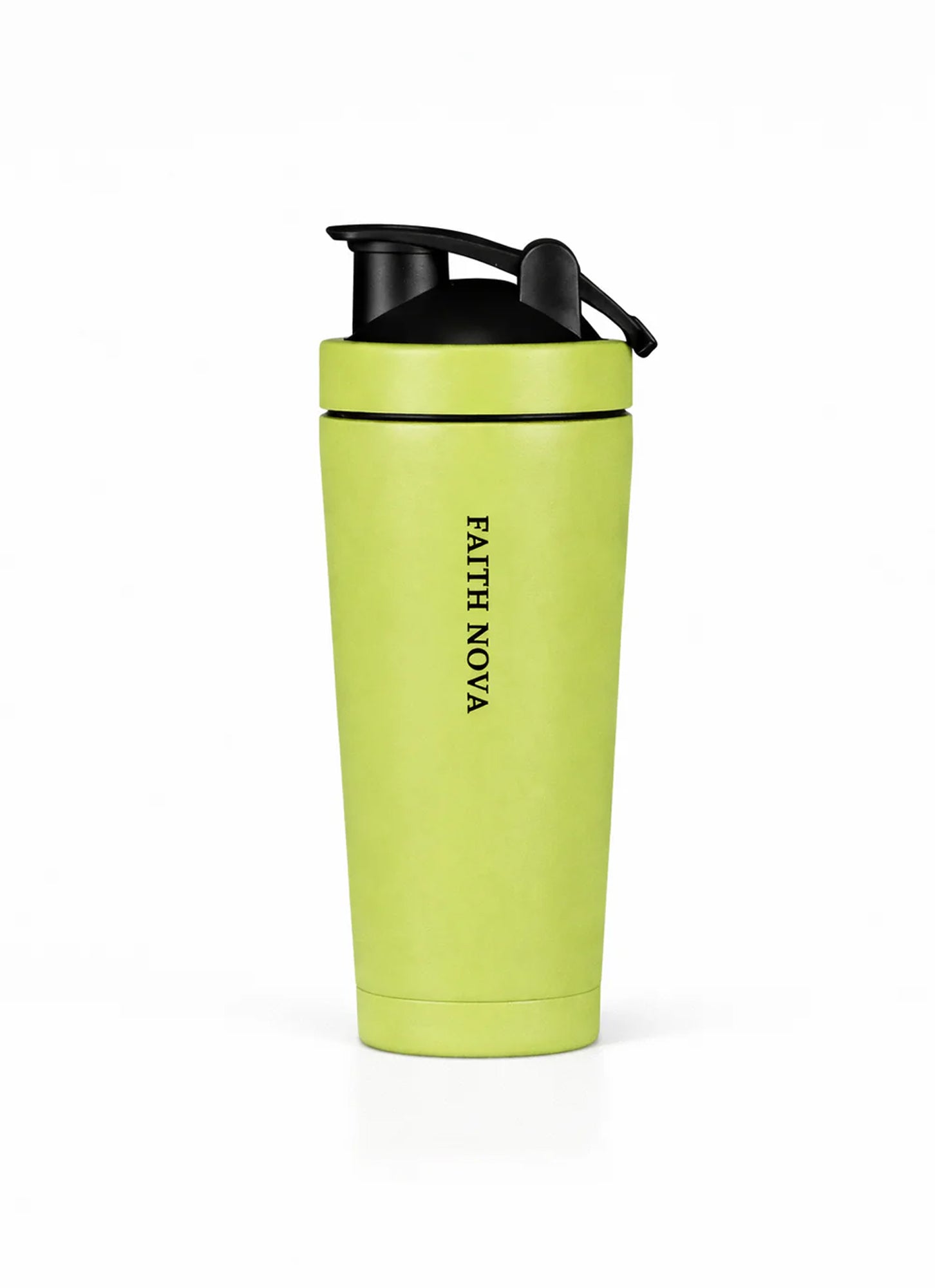 24oz Stainless Steel Faith Nova Green Shaker
