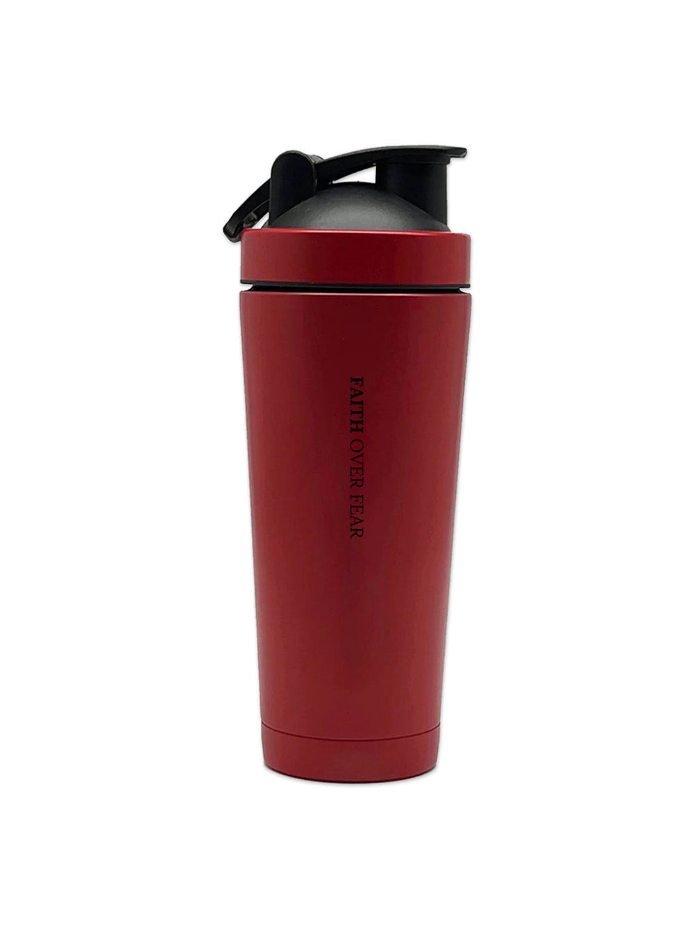 24oz Stainless Steel Faith Nova Savage Red Shaker
