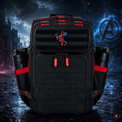 Hero Patch EDC Performance Backpack 35L / 45L - Black Red