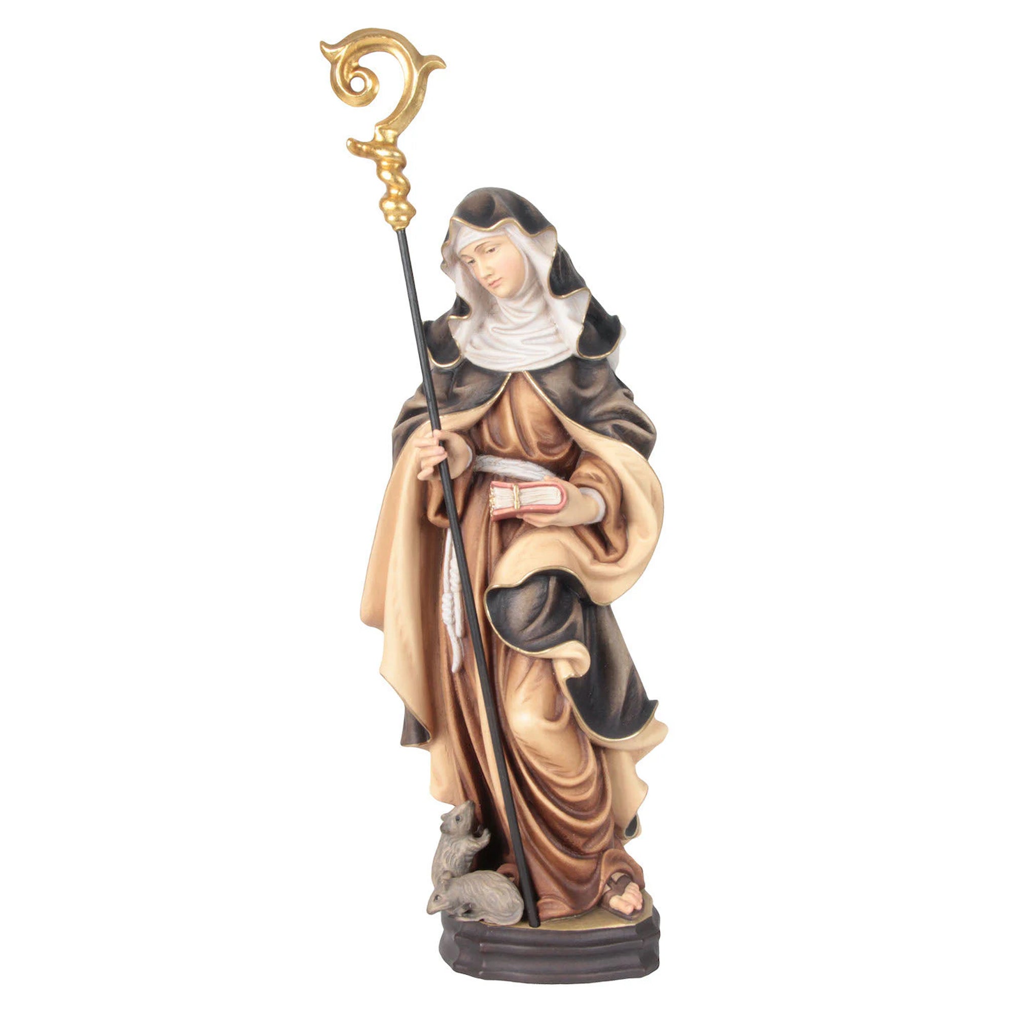 Saint Gertrude of Nivelles Figurine