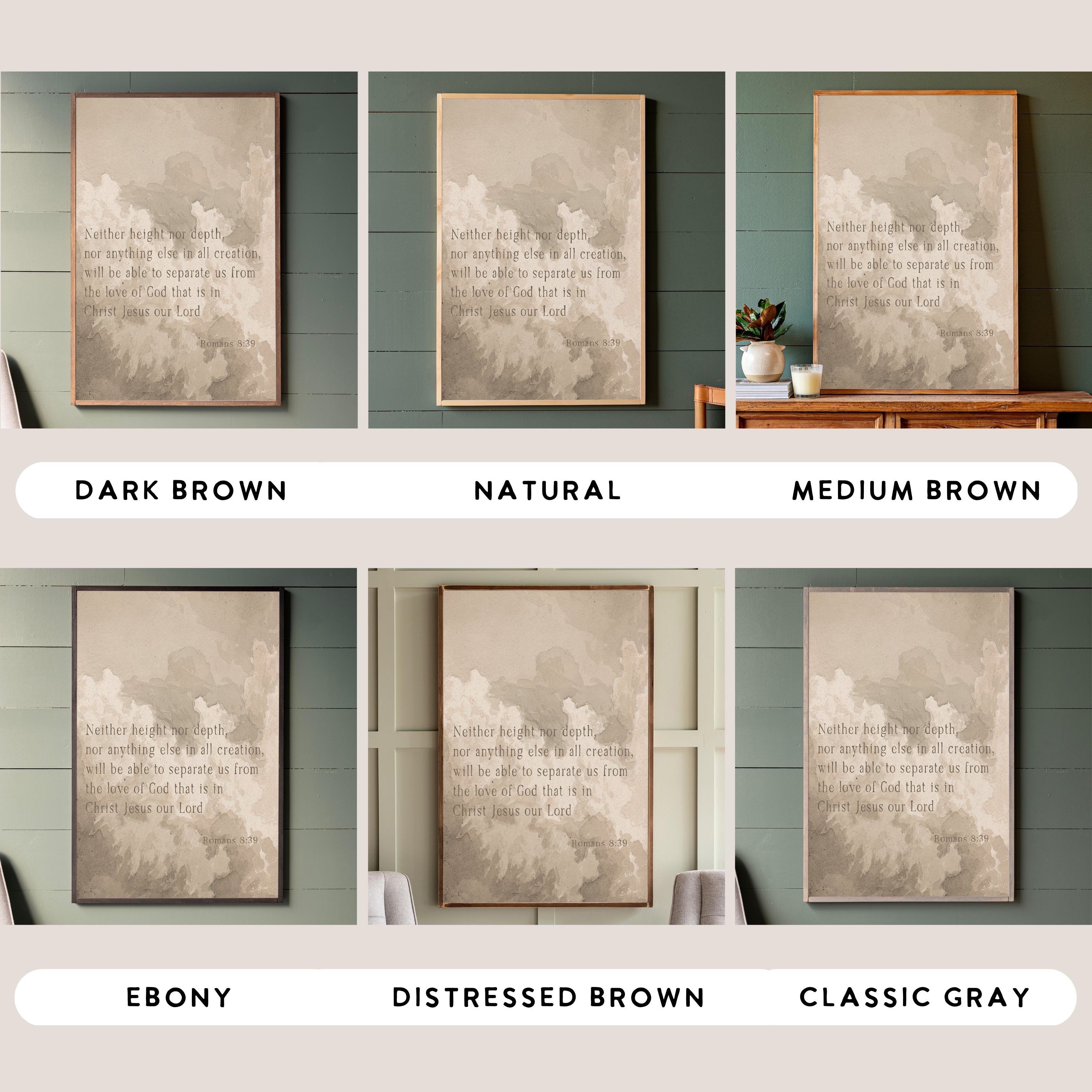 Neither Height Nor Depth | Framed Wooden Art