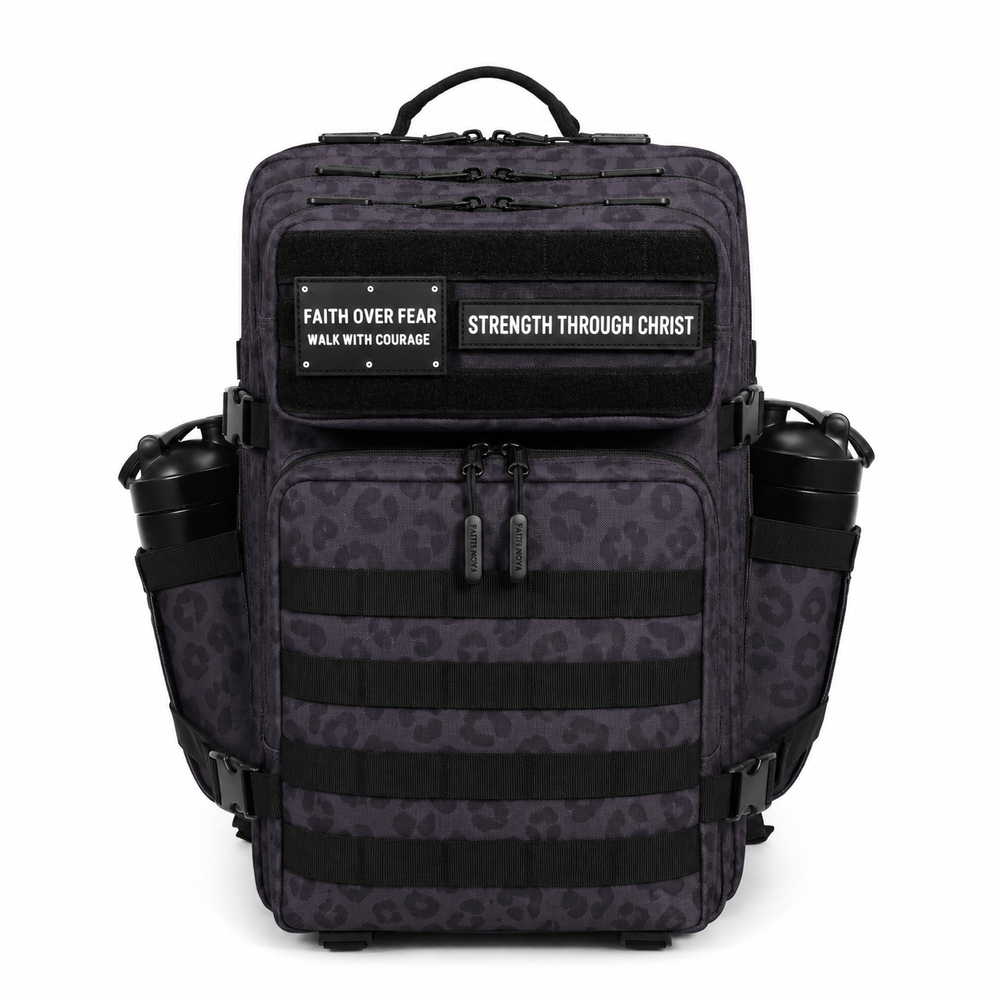 Invincable Backpack Invincible Anime Patch EDC Performance Backpack 35L / 45L - Black Leop ...