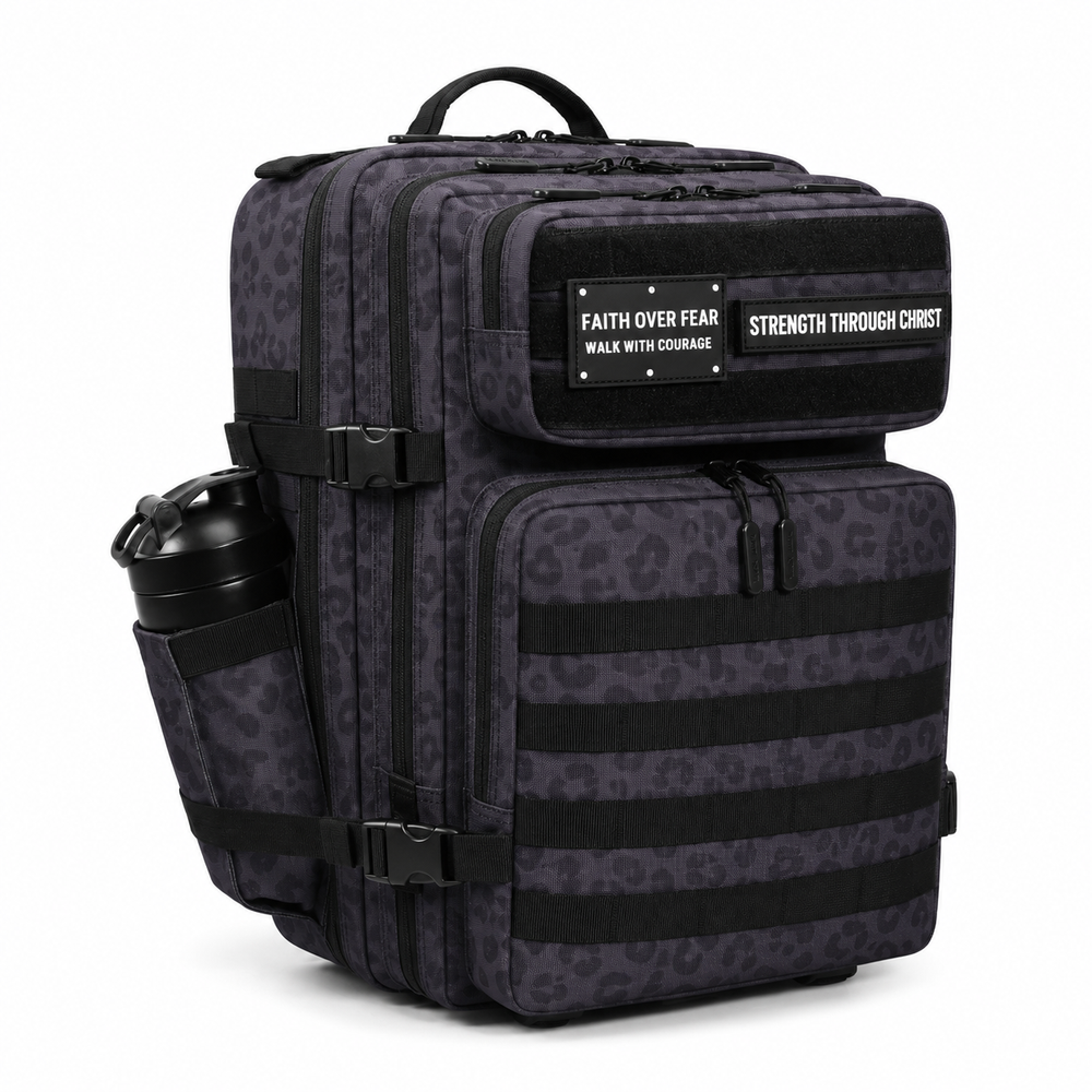 Invincable Backpack Invincible Anime Patch EDC Performance Backpack 35L / 45L - Black Leop ...