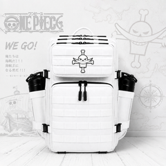 OP Anime Patch EDC Performance Backpack 35L / 45L - White