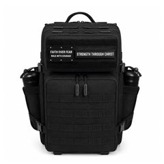 Faith-Inspired EDC Performance Backpack 45L - Black