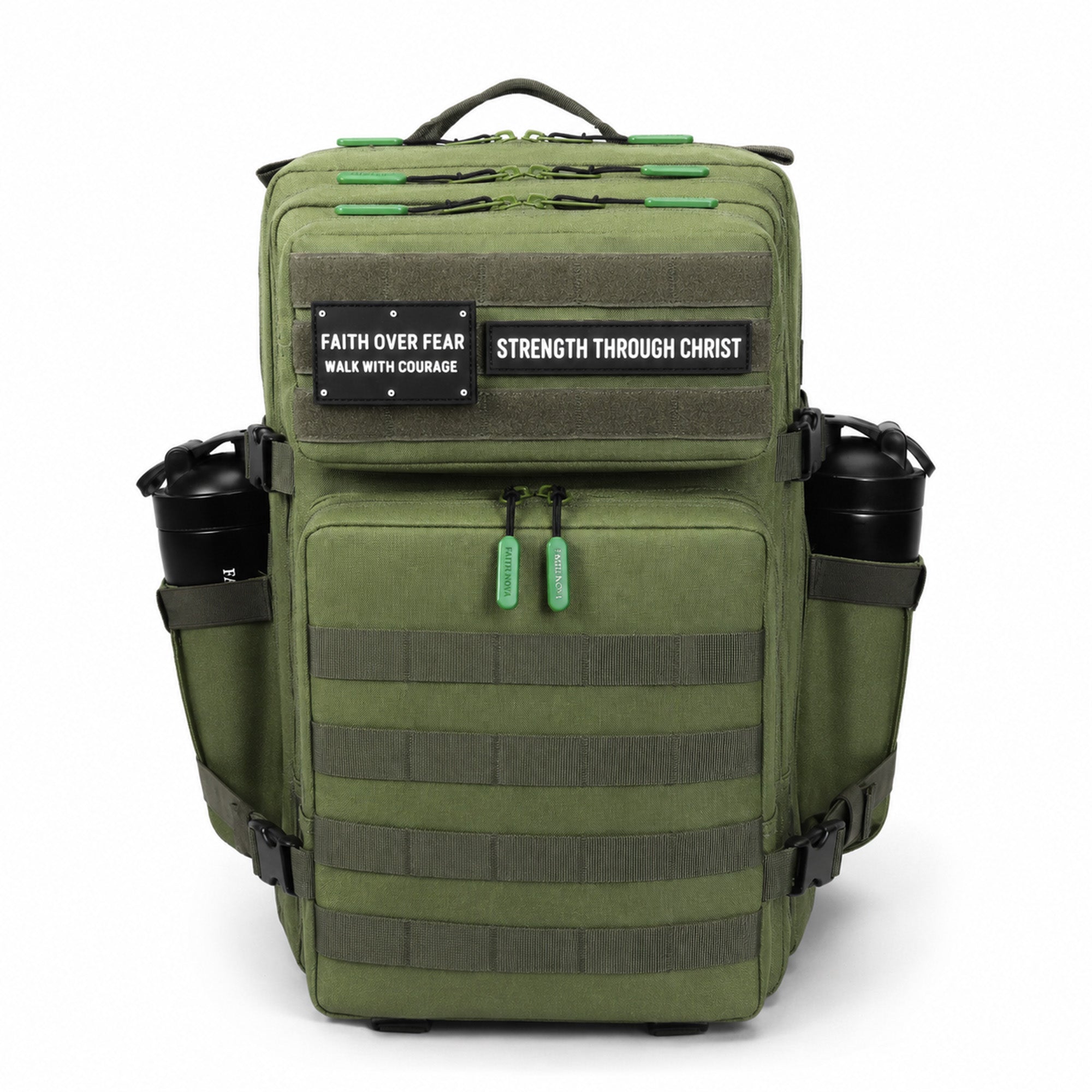 Faith-Inspired EDC Performance Backpack 45L - Green – Faith Nova