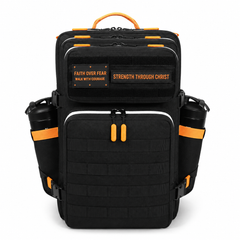 Avoidable Patch EDC Performance Backpack 35L / 45L - Black Orange