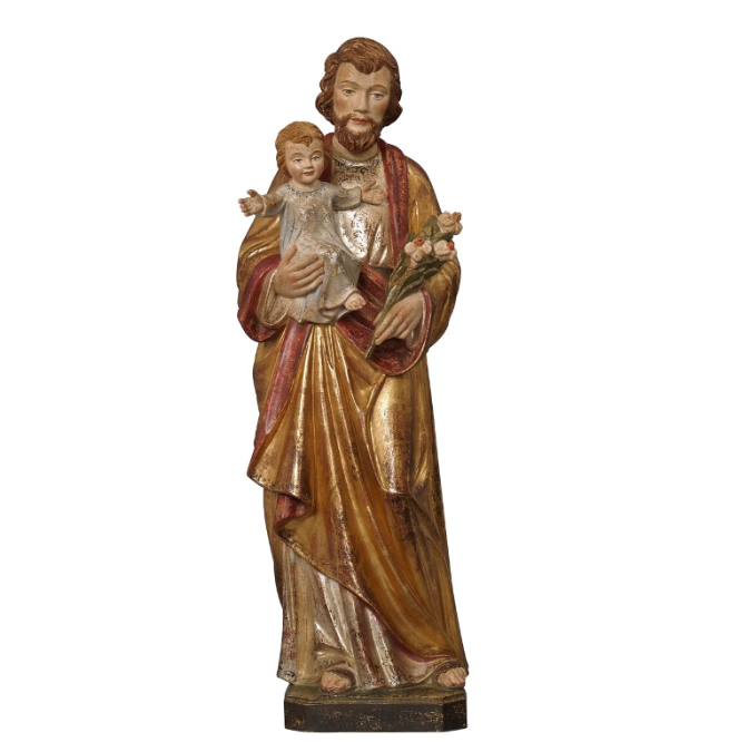 Saint Joseph with Infant Jesus (Model I) Statue