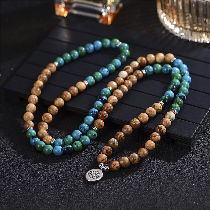 Faith Nova 108 Meditation Healing Multilayer Mala