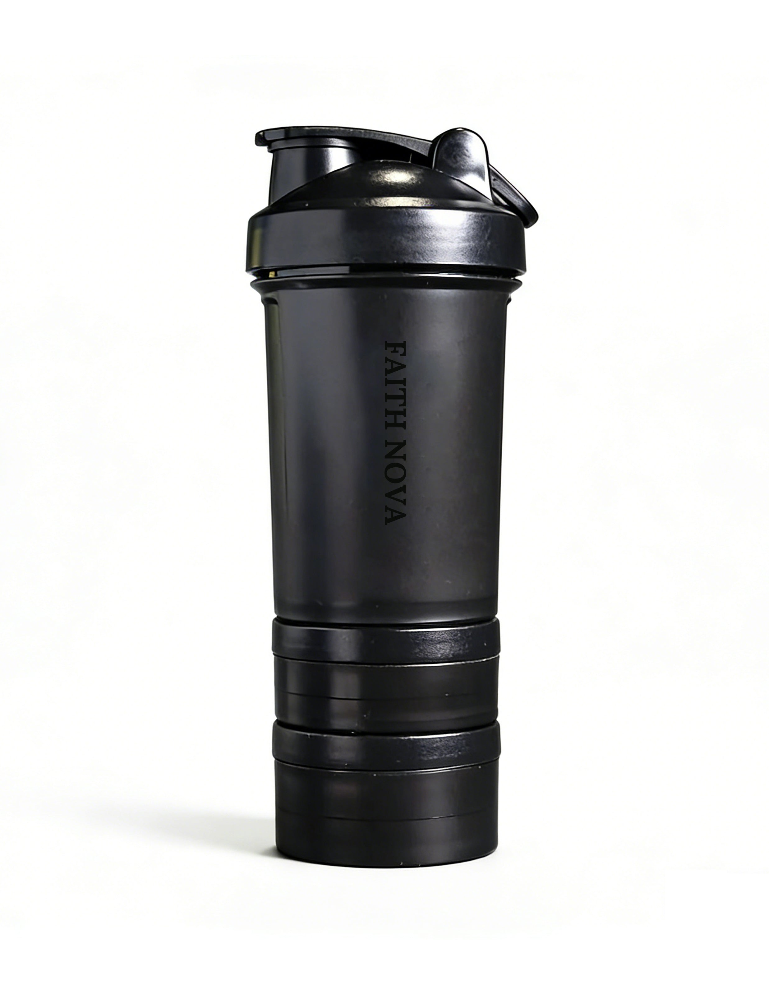 NIGHTSHADE SHAKER BOTTLE WITH STORAGE COMPARTMENTS