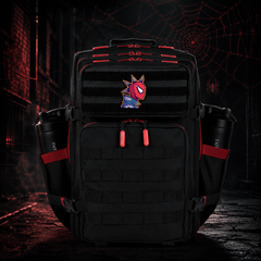 SM Hero Patch EDC Performance Backpack 35L / 45L - Black Red