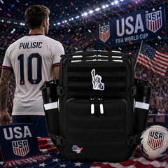 US National Team - World Cup Patch EDC Performance Backpack 35L / 45L - Black White