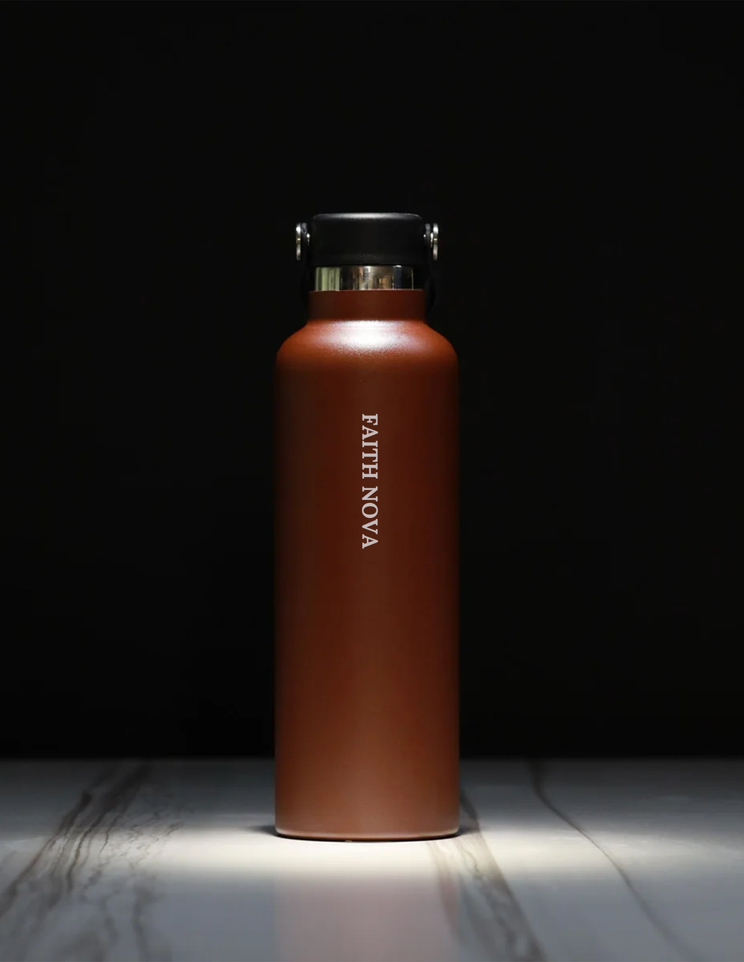 25OZ FLASK MOCHA BROWN