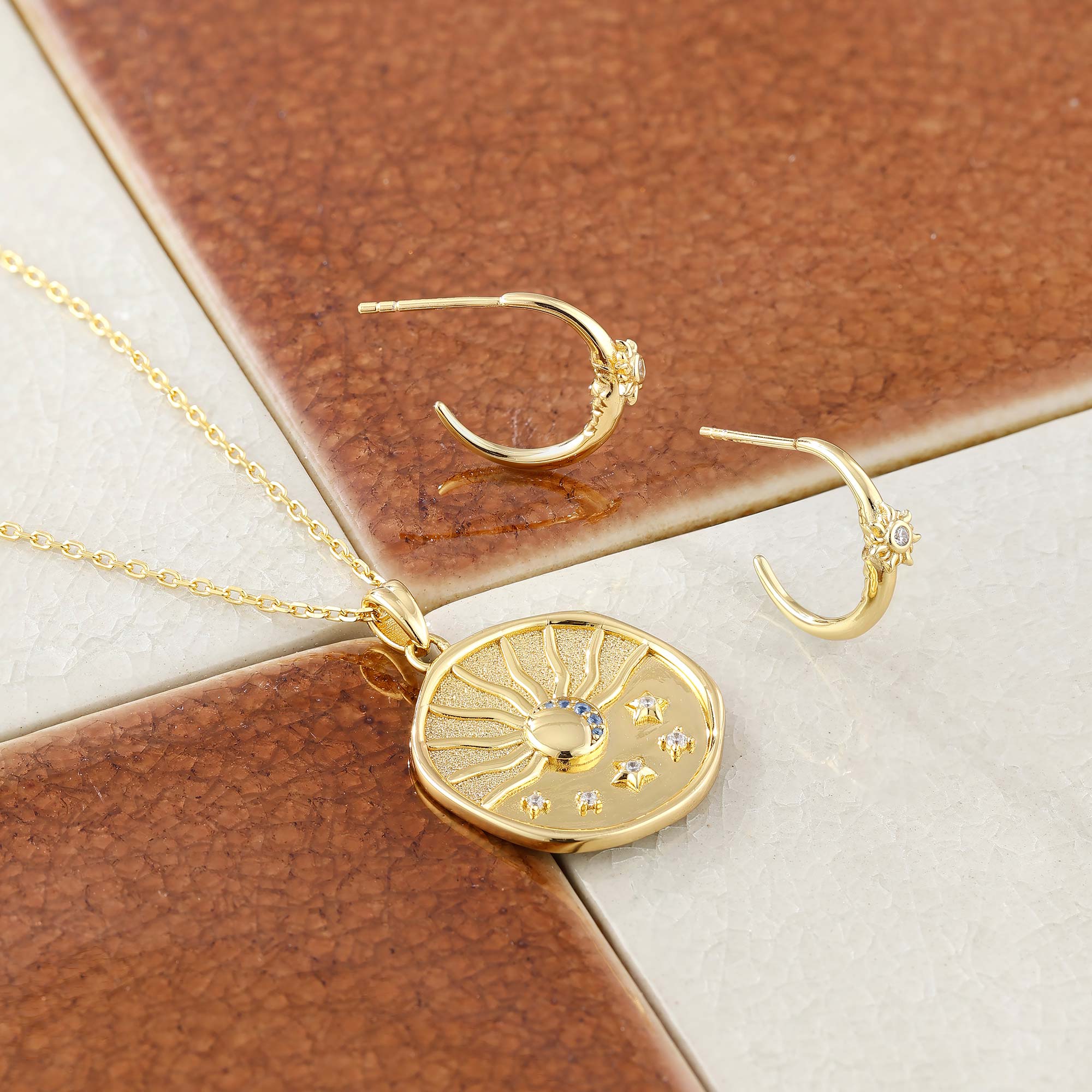 Promised Land Celestial Harmony Pendant Necklace