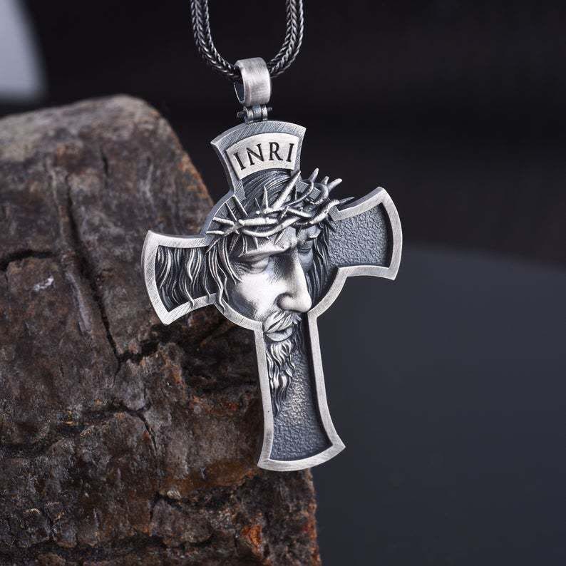 Christ Jesus Cross Jewelry Necklace